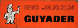 logo guyader 1957
